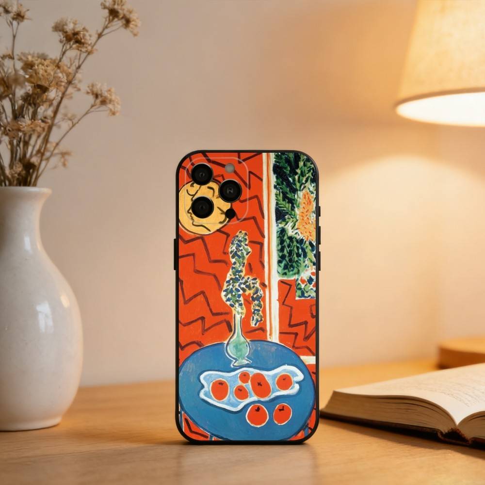 H-Henri M-Matisse Искусство PaI Чехол для телефона для iPhone 17,16,15,14,13,12,11 Plus,Pro Max,XS,Мягкий Силиконовый Черный Чехол