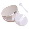 Empty DIY Portable Makeup Powder Case with Puff, Mirror, Net, Spoon for Girlfriend