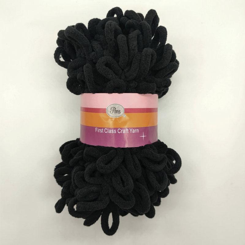 100g Velvet Chunky Yarn Crochet Scarf Finger Knitting Blanket DIY Hand-Woven Bulky Yarn Looped