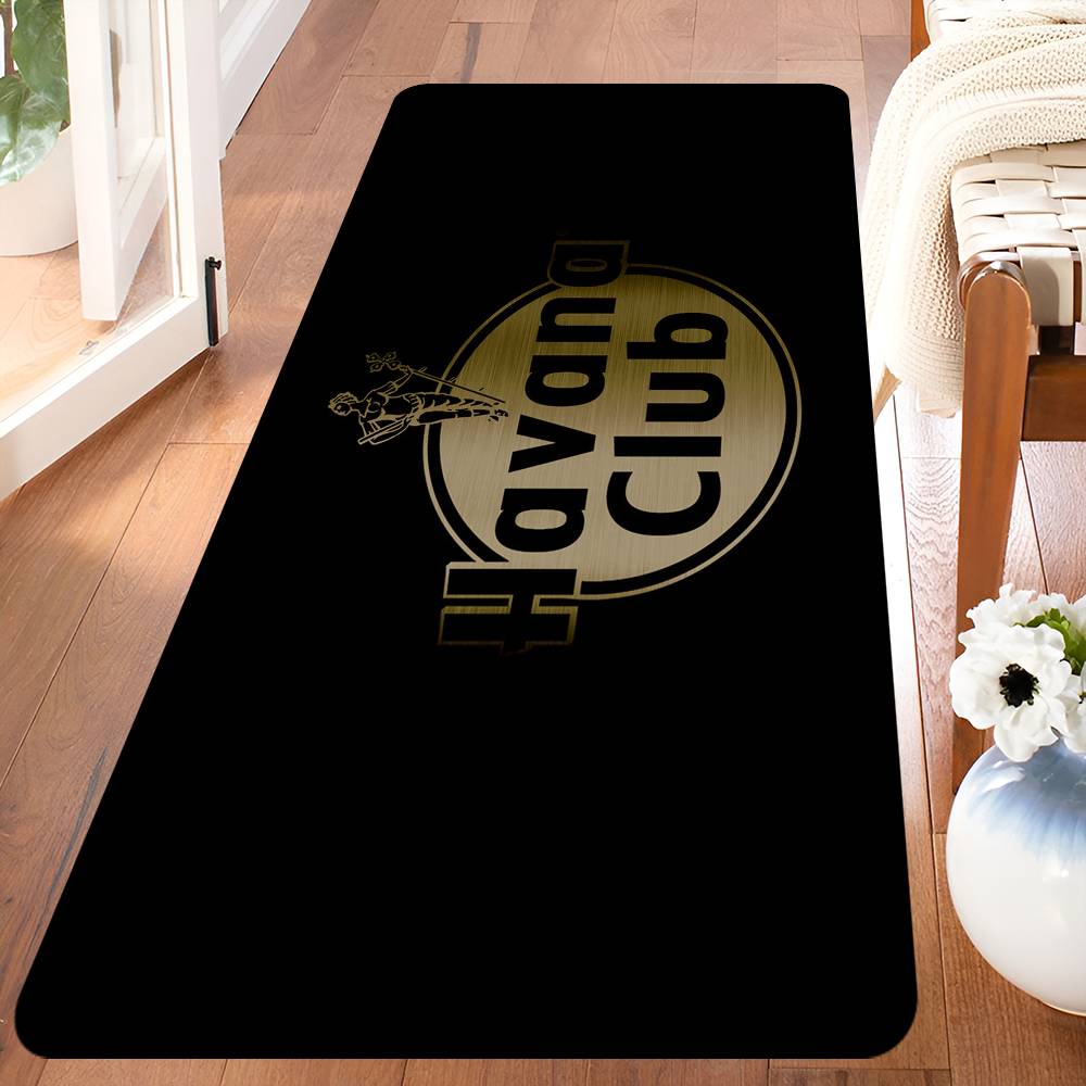H-Havana C-Club Floor Mat Non-Slip Laundry Room Mat Laundry Decor Balcony Child Living Room Bedside Mats