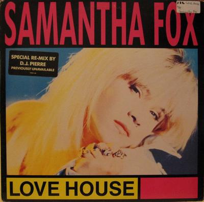 12-дюймовая пластинка SAMANTHA FOX - Love House 12341JD Jive 1988 США Танцевальная и электронная Музыка Б/у
