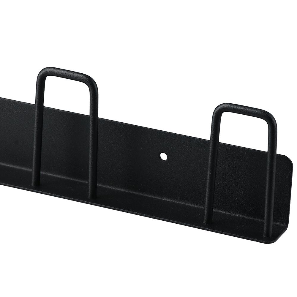 Metal Wall-Mounted Mug Holder No Drilling Drain Cup Holder for Kitchen, Living Room, Office