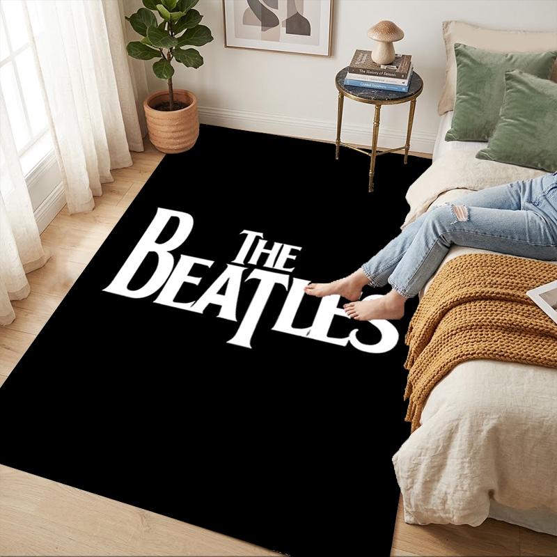 Ковер Beatles Гостиная Нескользящий Ковер Мягкий Ковер Для Спальни Игровой Комнаты Дивана Офиса Домашний Декор Придверный Коврик Рождественский Подарок C9302842