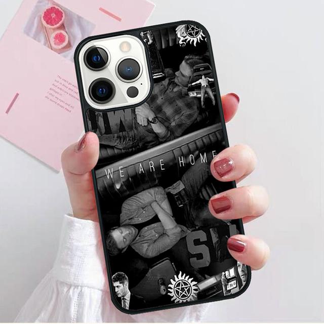 Supernatural Dean Sam Castiel Phone Case Cover For iPhone 17 Air 15 16 Pro Max 14 13 12 11 Pro Max Plus Coque