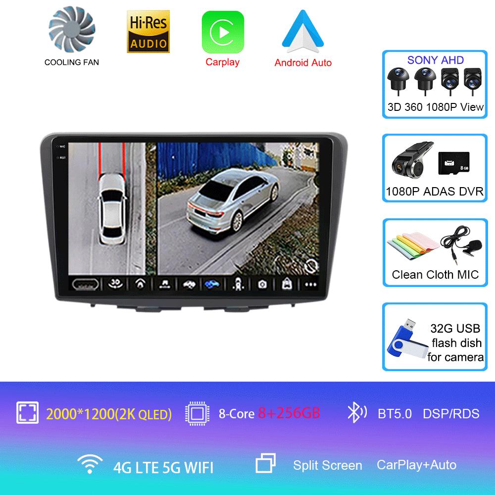 Android 14 Car Radio For Suzuki Baleno 2016 2017 2018 2019 GPS Navigation 4G WIFI Multimedia Video Player Stereo Carplay Auto