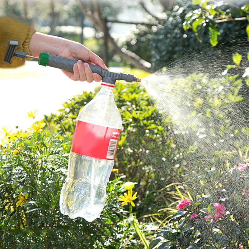 Ручной воздушный насос высокого давления, ручной распылитель, регулируемая насадка для бутылок с напитками, насадка Garde