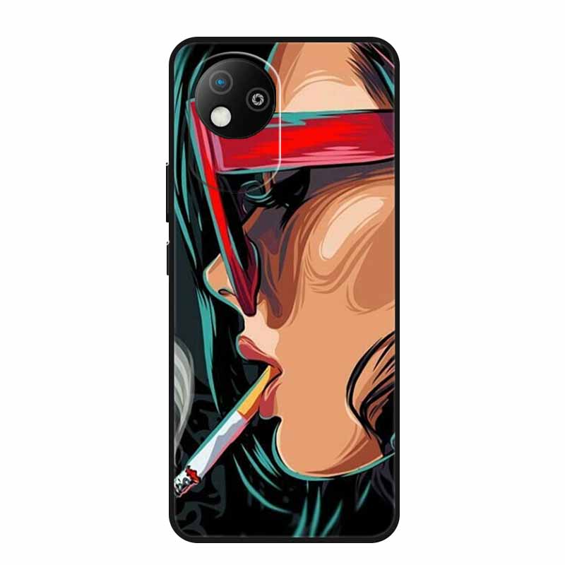 Чехол для ZTE BLADE A35 Lite Животные Мягкий Силикон ТПУ Чехлы для Телефона Задняя Крышка для ZTE BLADE A35Lite Ударопрочный Защитник Новый Capa