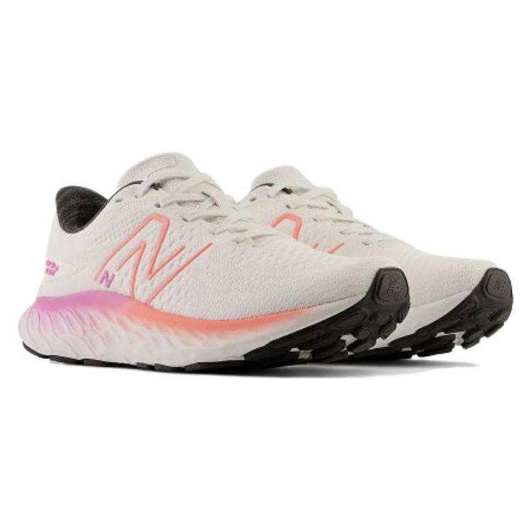 New Balance Женские кроссовки Fresh Foam X EVOZ v3 White Grapefruit Raspberry WEVOZLH3