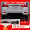 Задний светодиодный стоп-сигнал/противотуманная фара для Nissan Qashqai, Kicks, Classic, Sylphy, Livina, Bluebird, Terra