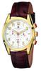 Watch Chronograph Date Brown [Charles Hubert, Paris] 3895-G Men's