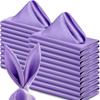 10pcs Soft Satin Napkin Washable Table Napkins Luxurious Dinner Napkins  Hotel