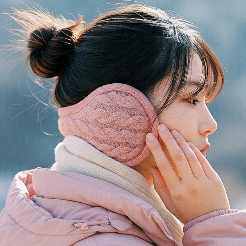 HICKIES Вязаные витые наушники Зимние наушники EM10