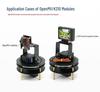 Electric 2D PTZ Dual-Axis 360° Servo with Bearings for DIY Camera Projects