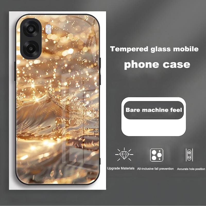 Стеклянный Чехол Для OPPO A6x A6 X 4G 5G Роскошная Закаленная Стеклянная Крышка Телефона CPH2783 CPH2819 Полная Защита Камеры Ударопрочный Funda