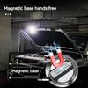 Супер яркий мощный карманный фонарик светодиодный многофункциональный Linterna Magnetic COB LED EDC мини-фонарик-брелок перезаряжаемый
