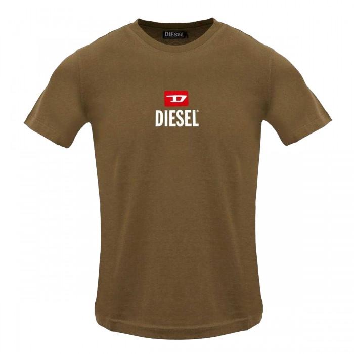 Diesel Mens Just Small New D Logo T-Shirt