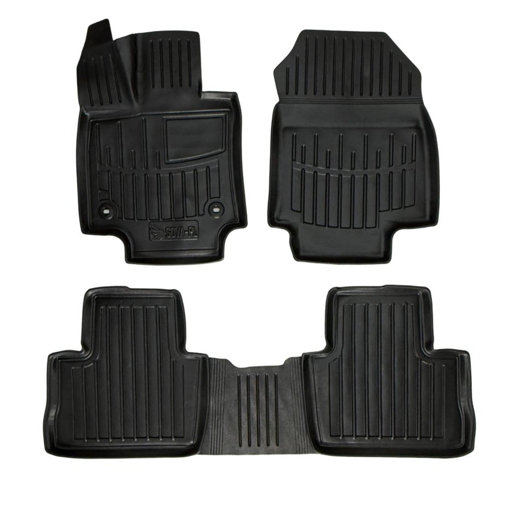 Car mats Toyota RAV 4 V XA50 AT from 2018 version with automatic transmission, including Hybrid (HEV), including Plug-in Hybrid (phev)