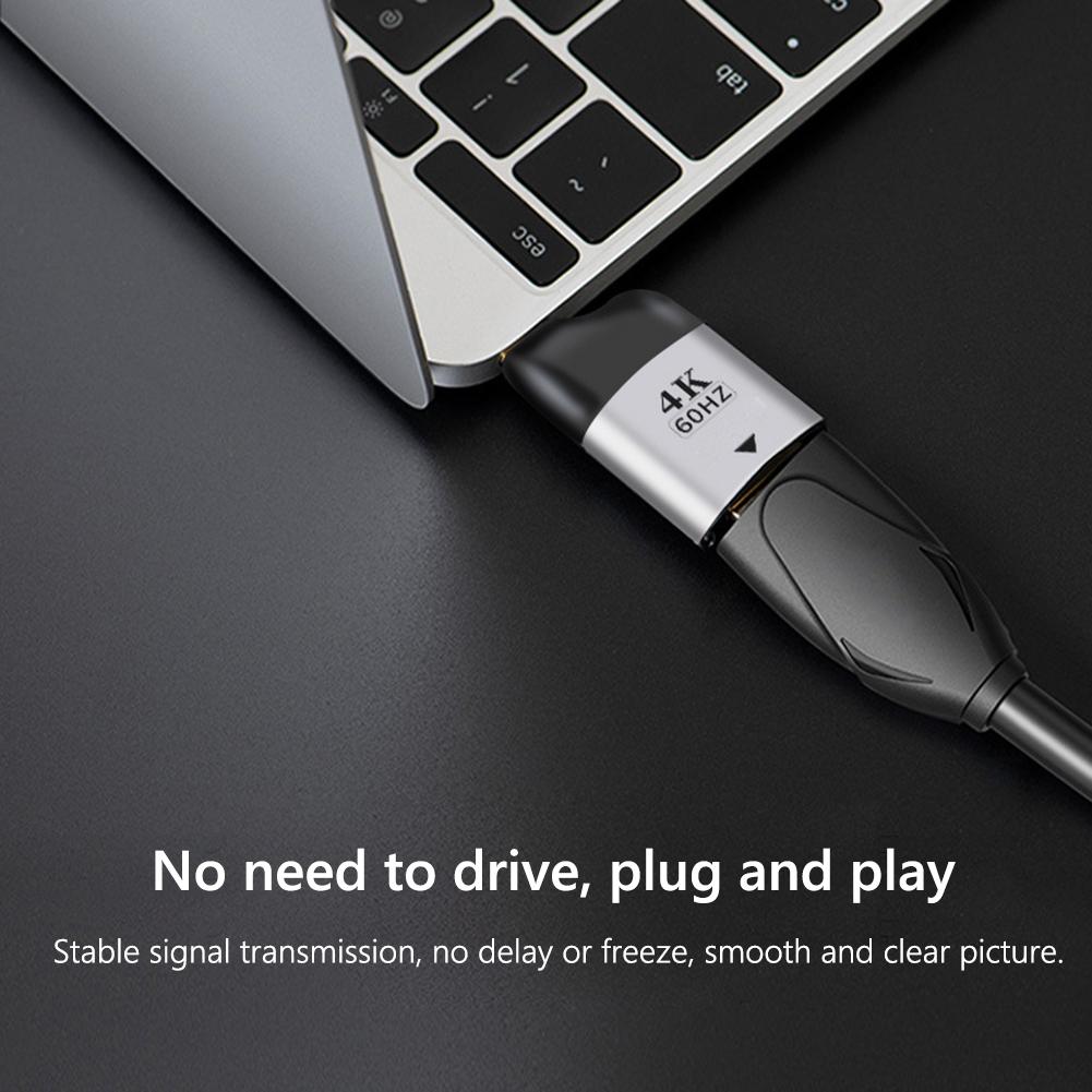 Адаптер Type C к HDMI-совместимому/USB 3.1/DP/VGA/Mini DP/RJ45 Видеоконвертер Проекционный адаптер 8k 60 Гц USB C «папа-мама»