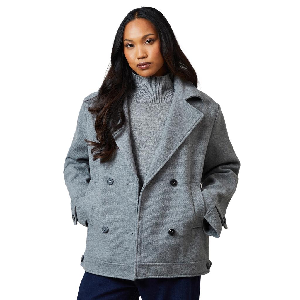 Принципы Женский/дамский воротник Деталь Двубортный пиджак