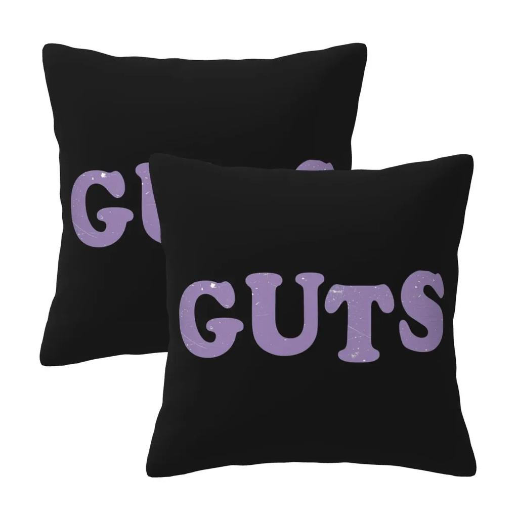 Olivia Guts World Tour 2 Pcs Square Pillowcase Pillow Cover Cushion Decor Comfort Throw Pillow For Home Living Room