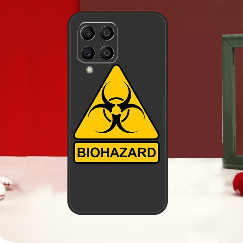 Biohazard Symbol Logo Case For Samsung Galaxy M14 M34 M54 M13 M53 M56 M52 M32 M16 M11 M21 M31 M35 M12 M15 M36 M55