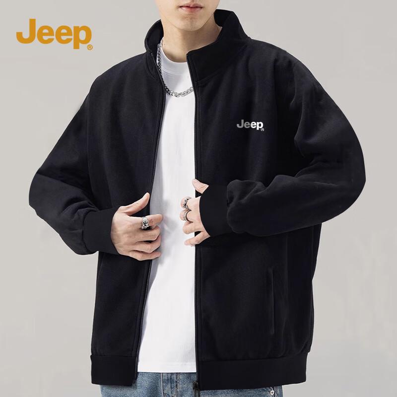 Jeep Мужская куртка в ретро американском стиле со стойкой