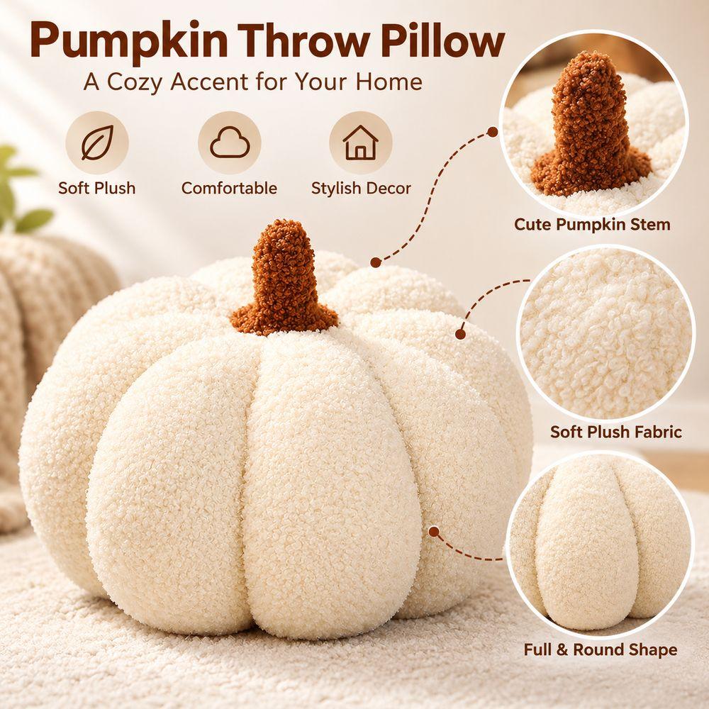Cotton Stuffed Stuffed Pumpkin Toy Soft Plush Vegetal Plush Toy Pumpkin Plush Toy Sofa Decor