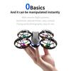 4DRC V16 Remote Control Drone with Dual Camera 4K WiFi FPV Aircraft Colorful LED Lighting 360 Degrees