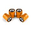 T264PCS Metal Car Wheel Tire Valve Caps Stem Cover Car Accessories For Volkswagen GTI Polo Golf Passat Scirocco Jetta Touareg RLINE