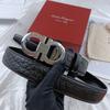 3.5cm Men's Belt Luxury Brand Designer Belt Suit Jeans Formal Brand Gift Box