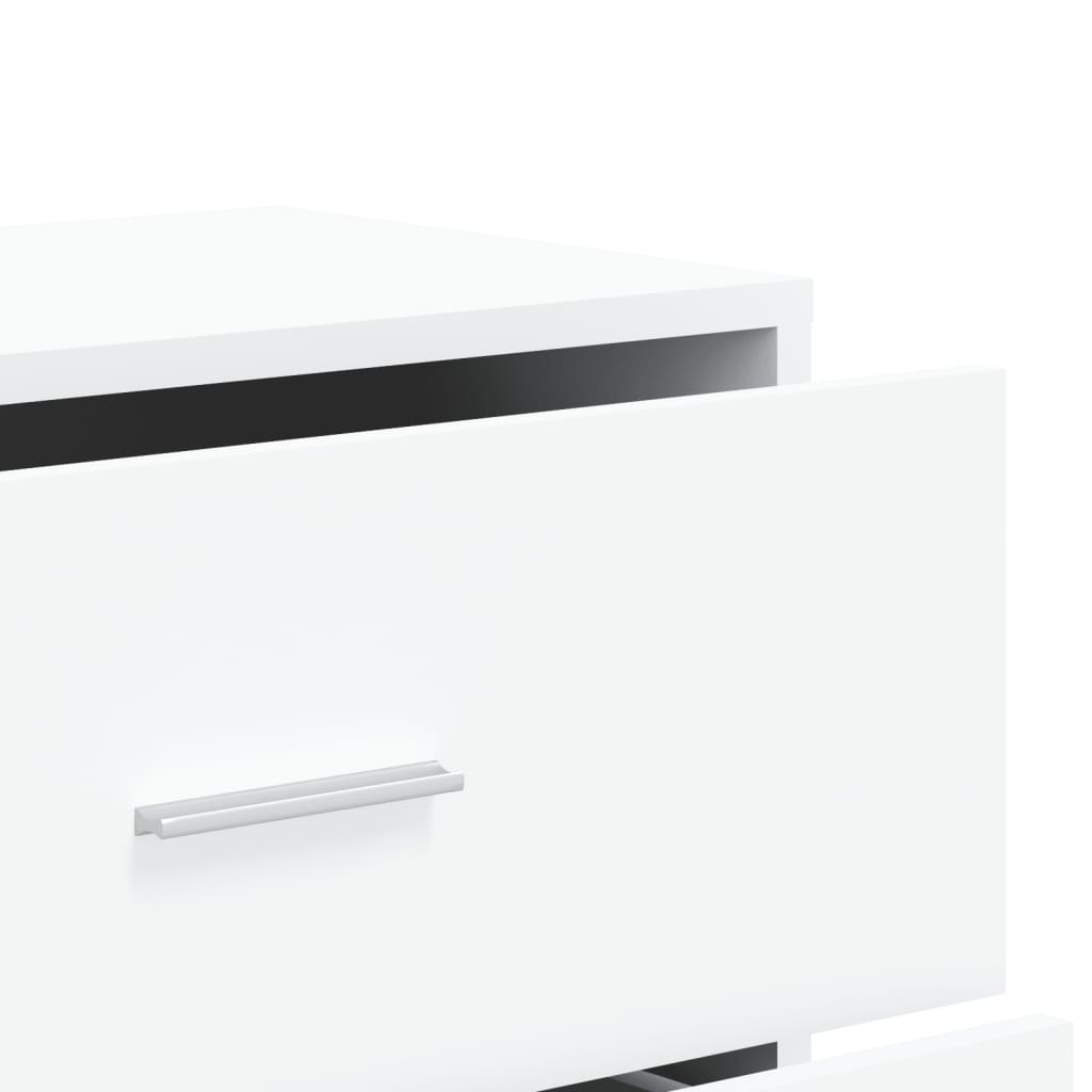 Sideboard White 60 x 31 x 84 cm Particle Board