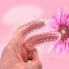 Перчатки для флирта, колючие, с двойным рукавом, женские, мягкие, для стимуляции пальцев, секс-игрушки