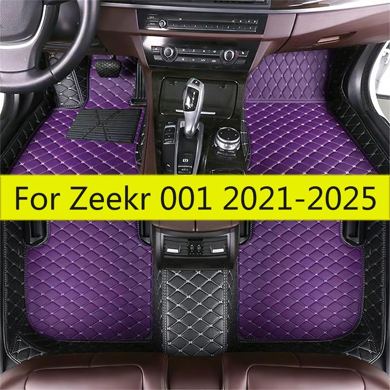 Carpets For Zeekr 001 2024 2025 Car Floor Mats Auto Foot Pads Accessories Interior Cover Waterproof Automobiles