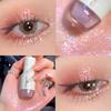 1Pcs Glitter Liquid Eyeshadow Highlighter Waterproof Shiny Eye Shadow Sequins Face Makeup Cosmetic
