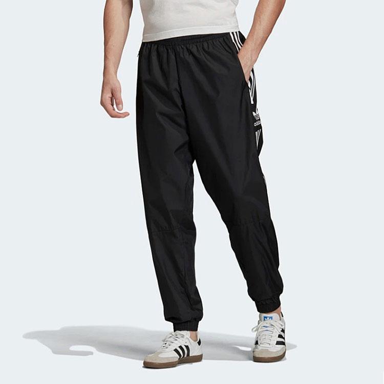 adidas Спортивные брюки Originals Lock Up, классические мужские брюки в полоску, черные, FM9886