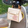 Cartoon electric car hanging bag front bag waterproof large capacity storage bag battery motorcycle multifunction bag