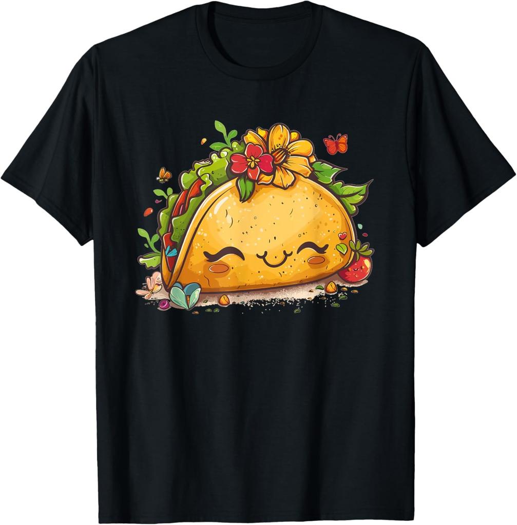Cute Taco Art I Kids Taco T-Shirt