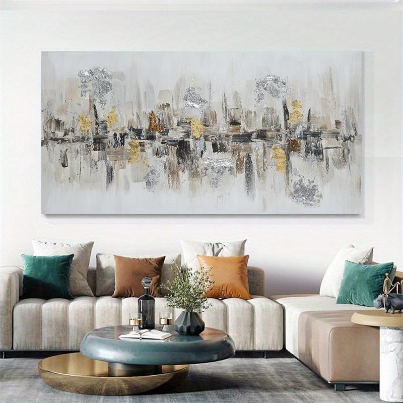 Современная Цветная Креативная Абстрактная Текстурированная Холст Картина Минималистичное Искусство Настенное Искусство Картина