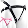 FRKO 2024 New Adjustable Wearable PU Chastity Cage Belt Lock Cock Accessories Device Bodage SM Sex Toys For Men Gay Adult Games
