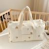 Cute Animal Pattern Korean Style Mommy Bag Spacious Diaper Bag For Preschool Use