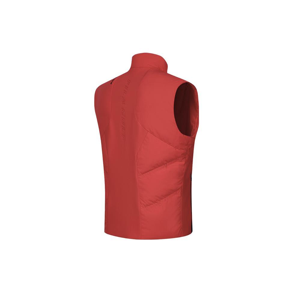 FILA Golf Vest Men's Fluorescent Flame Red A11M415906F-RD