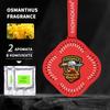 Perets Автомобильный ароматизатор, подвесной освежитель воздуха, подвесной светильник для заднего вида автомобиля, долговечные таблетки для ароматерапии, дезодорант для автомобиля