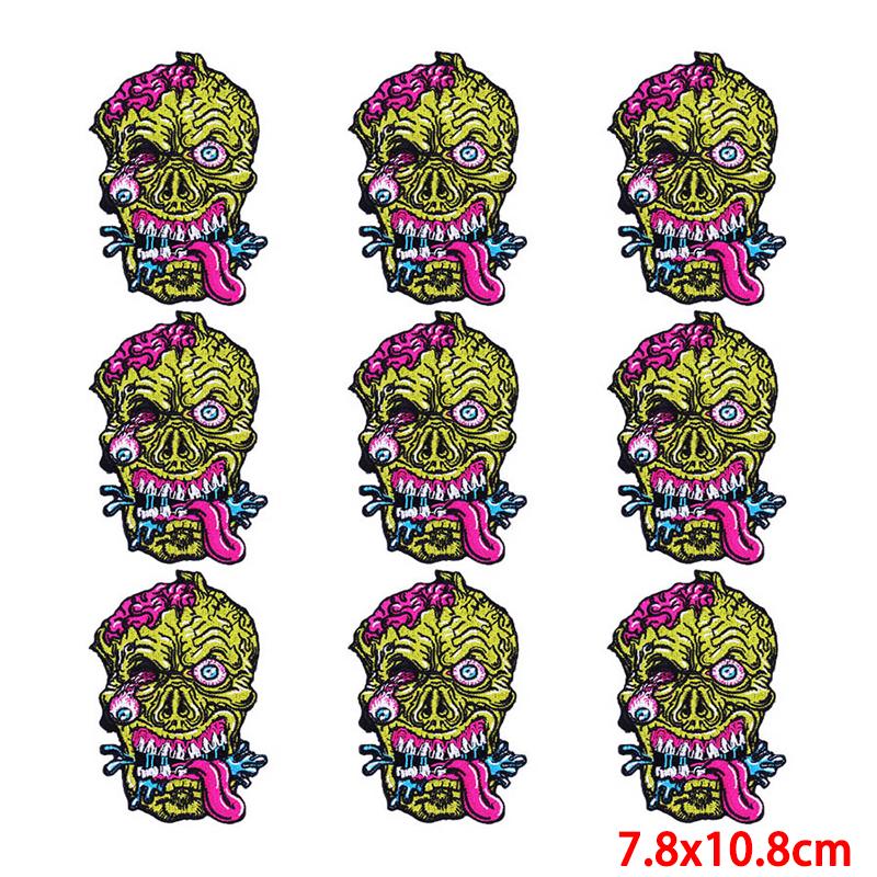 10 шт./лот, оптовая продажа, вышивка, железные нашивки для одежды, нашивки для одежды, куртки, декор, аппликация, принадлежности для шитья