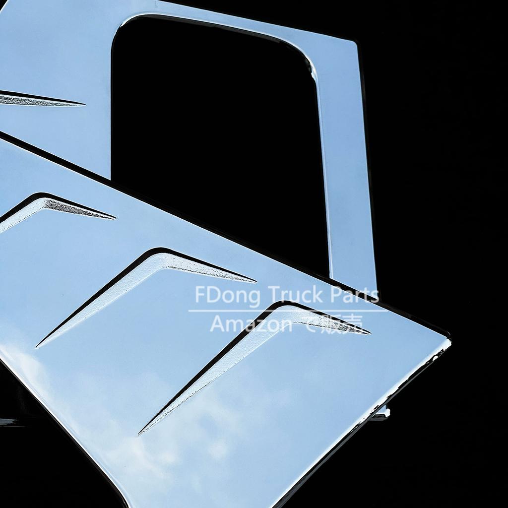 Хромированные накладки на дверные ручки и правая для Isuzu 07 Elf и 07 Forward Five Star Настраиваемое украшение (левый набор) Гига. грузовик.