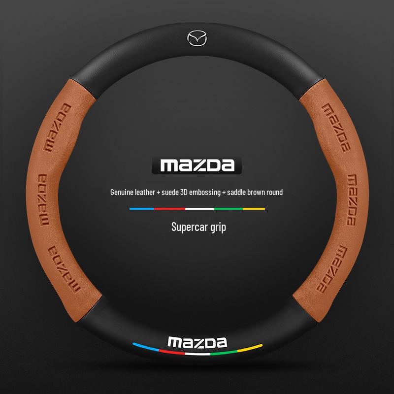 Чехлы на руль Mazda для 3/6/8, Axela, CX30/4/5/8
