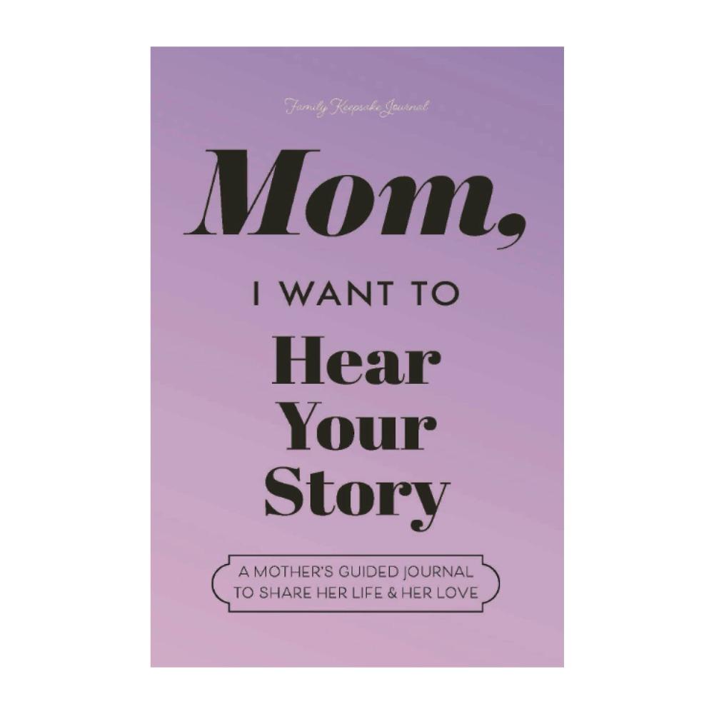 Leather I Want Hear Your Story Notebook To Share Their Life Mom's Memory Books