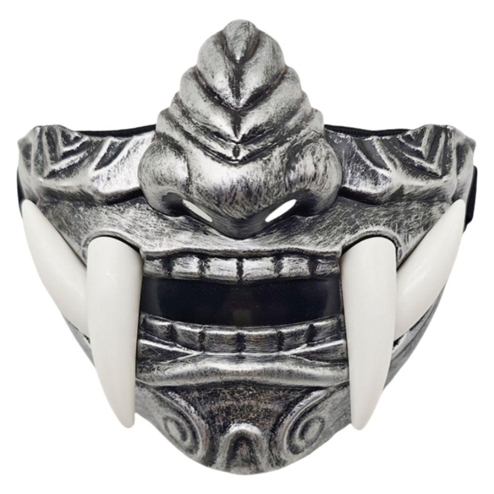 Lightweight Halloween Cosplay Masks Realistic Fang Mask  Clothing Accessories