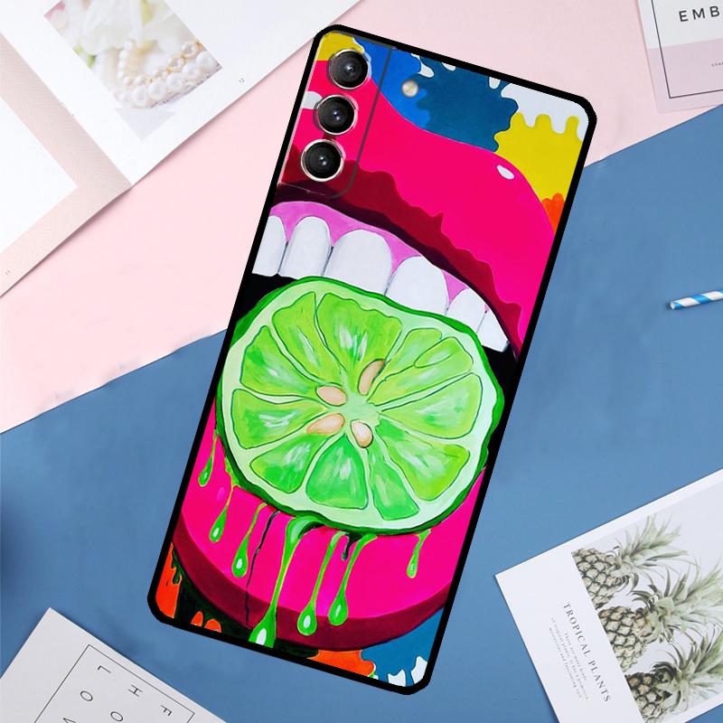 Indie Hippie Art Case For Samsung Galaxy S24 Ultra S21 S22 S23 S25 Ultra S9 S10 Plus S20 FE S25 FE Back Cover