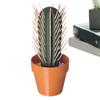 Cactus Toothpick Holder 3D Printed Cactus Shape Toothpick Dispenser with 117Holes Easy Access Toothpick Holder Cactus Home Decor