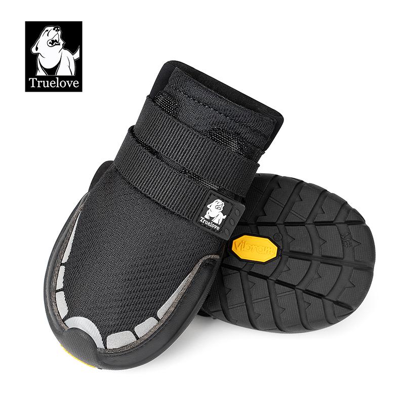 Truelove Обувь для животных Подошва Vibram Светоотражающая Прочная Противоскользящая Мягкая Сетка Нейлон Удобная Для улицы НОВИНКА 2/4 шт. Тренировочная TLS4862